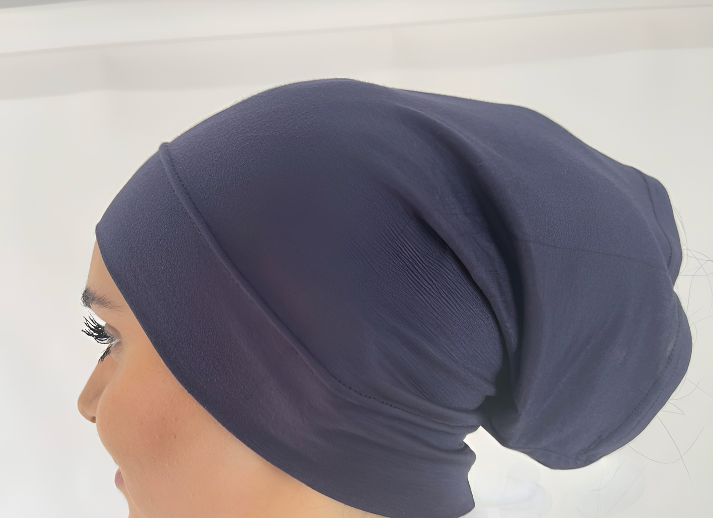 Premium Cotton Head Caps- Navy