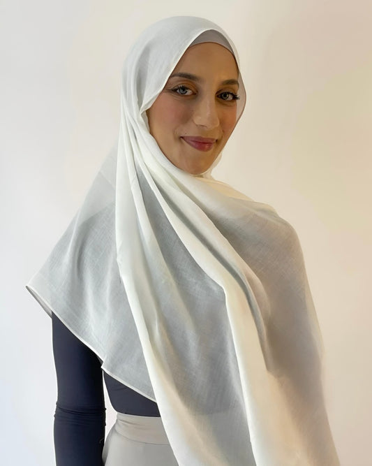 Cotton Scarfs - Cream