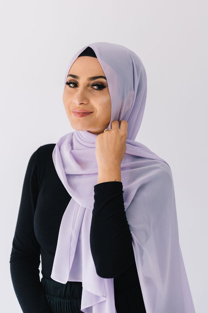 Chiffon Scarf - Lavender