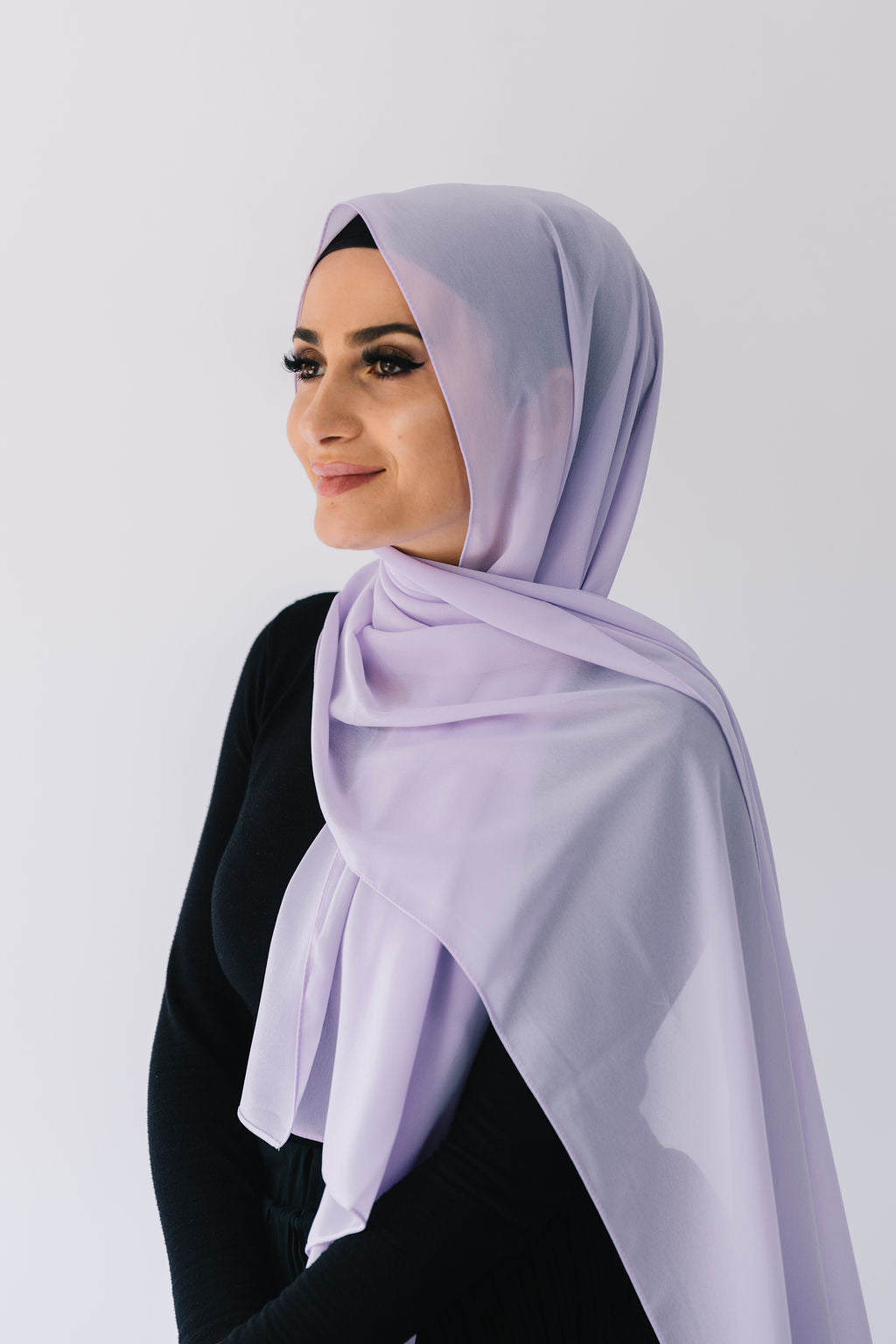 Chiffon Scarf - Lavender